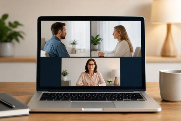 Image of online shuttle mediation Westbury